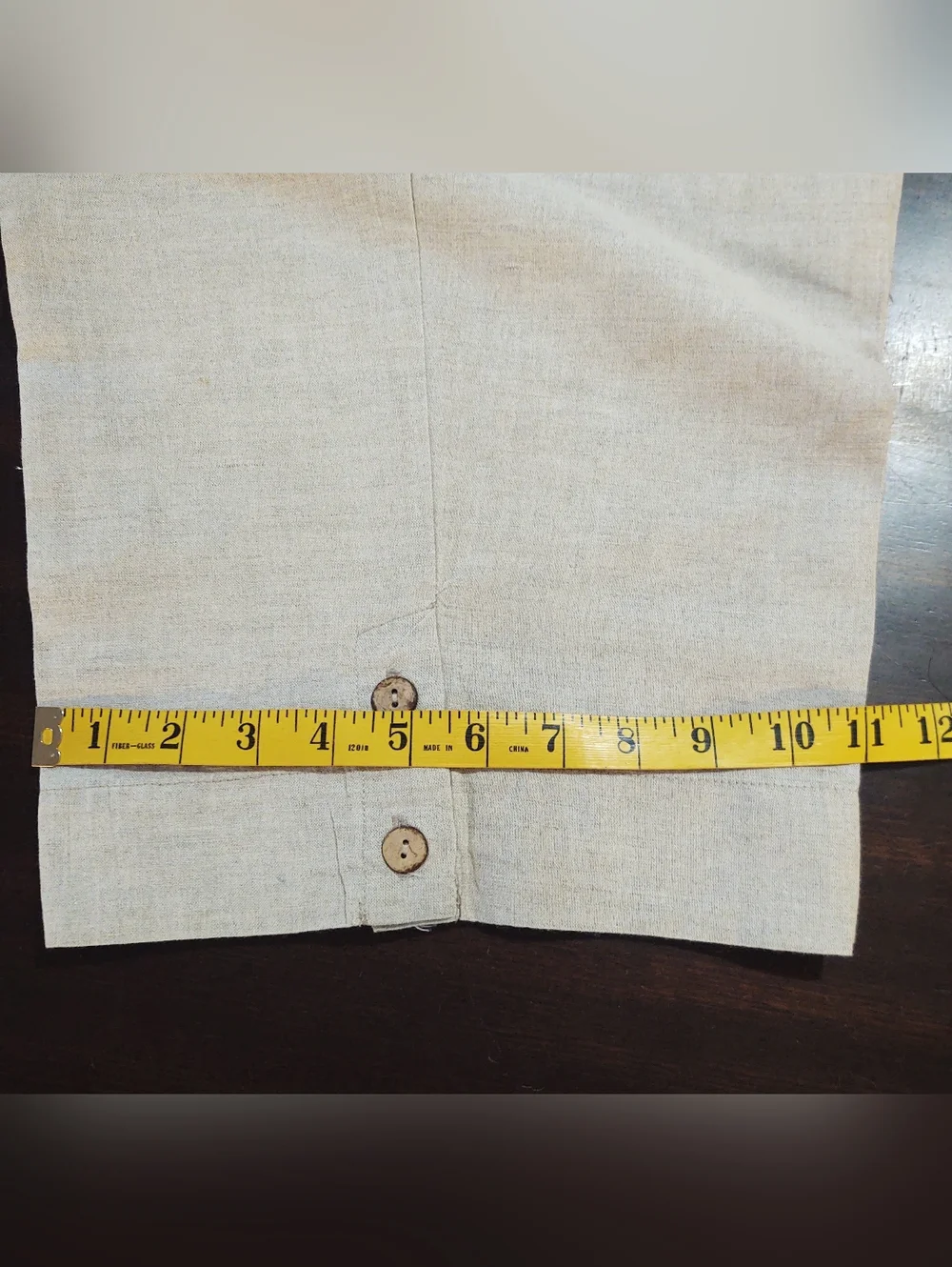 Hot Cotton 100% Linen Cropped Pants 2X - Picture 9 of 10
